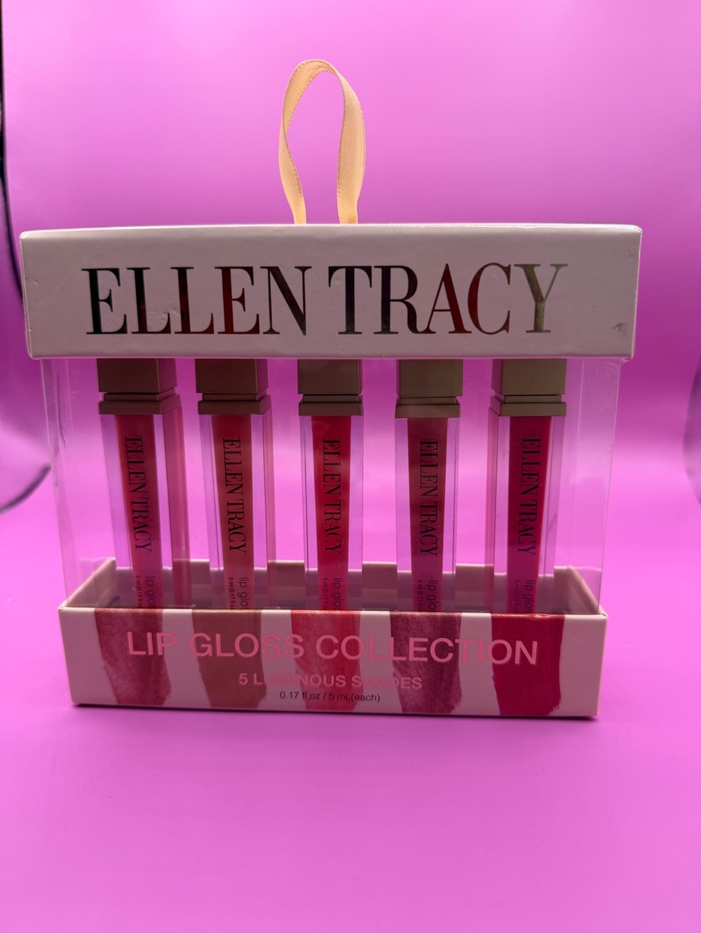 Ellen Tracy Lip Gloss Collection - 5  Shades